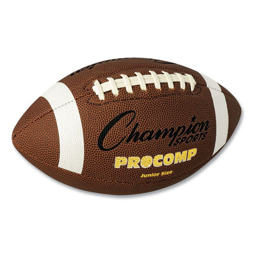Image of Champion Sports Pro Composite Football, Junior Size, Brown