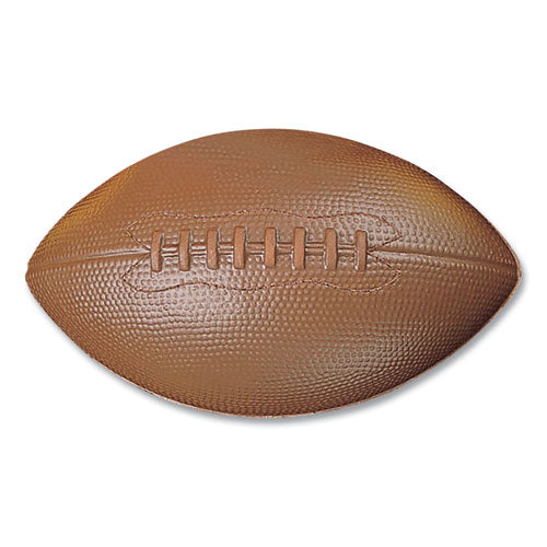 Image of Champion Sports Coated Foam Sport Ball, For Football, Playground Size, Brown