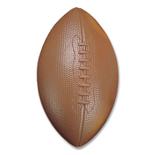 Image of Champion Sports Coated Foam Sport Ball, For Football, Playground Size, Brown