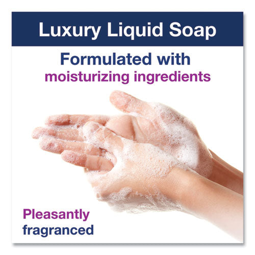 Image of Tork® Luxury Liquid Soap Refill, Soft Rose Scent, 1 L, 6/Carton