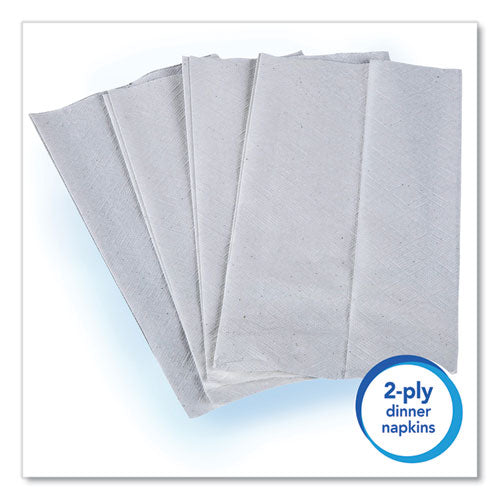 Image of Scott® Full-Fold Dispenser Napkins, 1-Ply, 12 x 17, White, 400/Pack, 15 Packs/Carton
