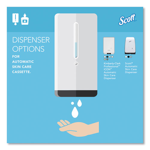 Image of Scott® Pro Moisturizing Foam Hand Sanitizer, 1,200 Ml Cassette, Fruity Cucumber Scent, 2/carton