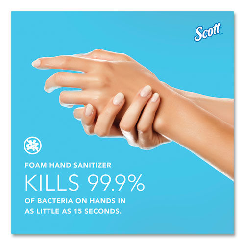Image of Scott® Pro Moisturizing Foam Hand Sanitizer, 1,200 Ml Cassette, Fruity Cucumber Scent, 2/carton