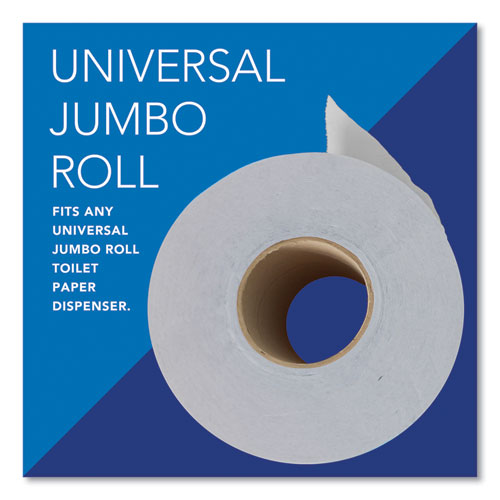 Image of Scott® Essential 100% Recycled Fiber JRT Bathroom Tissue for Business, Septic Safe, 2-Ply, White, 3.55" x 1,000 ft, 12 Rolls/Carton