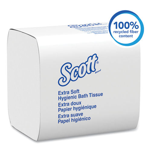 Image of Scott® Hygienic Bath Tissue, Septic Safe, 2-Ply, White, 250/Pack, 36 Packs/Carton