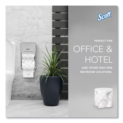 Image of Scott® Pro Small Core High Capacity/SRB Bath Tissue, Septic Safe, 2-Ply, White, 1,100 Sheets/Roll, 36 Rolls/Carton