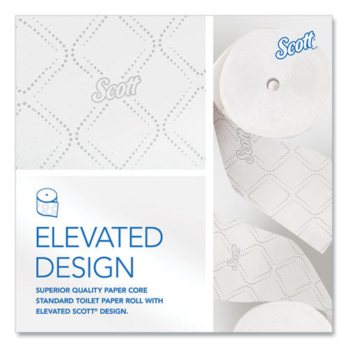 Image of Scott® Pro Small Core High Capacity/SRB Bath Tissue, Septic Safe, 2-Ply, White, 1,100 Sheets/Roll, 36 Rolls/Carton