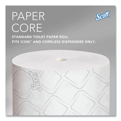 Image of Scott® Pro Small Core High Capacity/SRB Bath Tissue, Septic Safe, 2-Ply, White, 1,100 Sheets/Roll, 36 Rolls/Carton