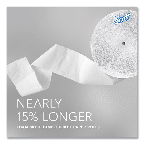 Image of Scott® Essential Coreless JRT, Septic Safe, 1-Ply, White, 3.75 x 2,300 ft, 12 Rolls/Carton