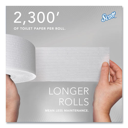Image of Scott® Essential Coreless JRT, Septic Safe, 1-Ply, White, 3.75 x 2,300 ft, 12 Rolls/Carton