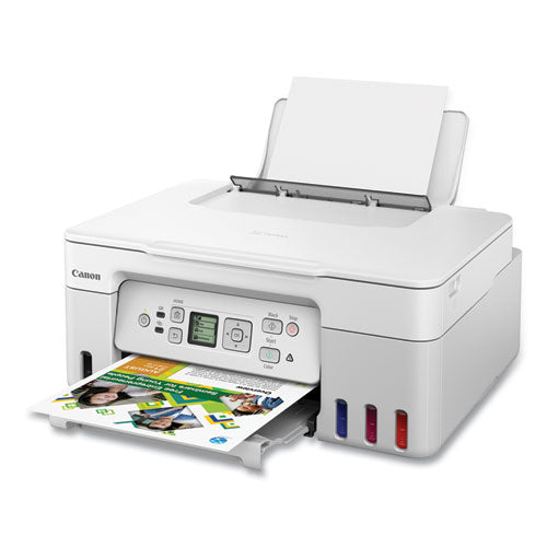 Image of Canon® PIXMA G3270 Wireless MegaTank All-In-One Printer, Copy/Print/Scan, White