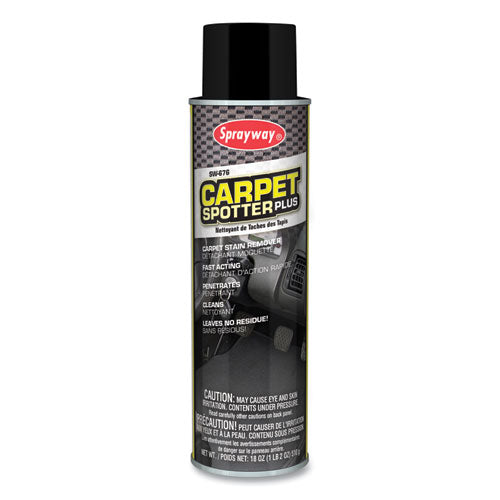 Image of Sprayway® Carpet Spotter Plus, Butyl Scent, 18 oz Aerosol Spray, Dozen