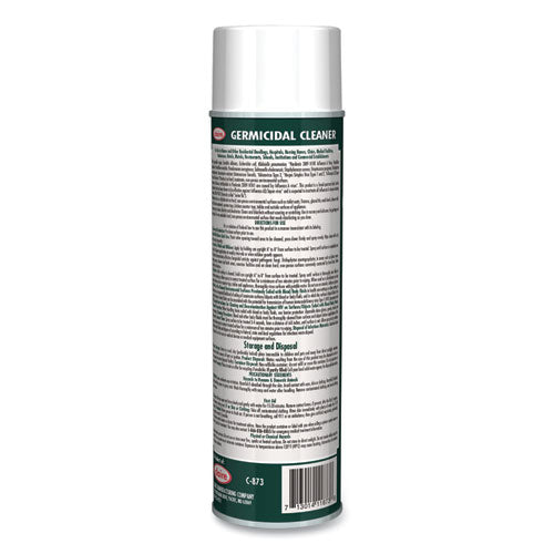 Image of Claire® Germicidal Cleaner, Floral Scent, 19 oz Aerosol Spray, Dozen