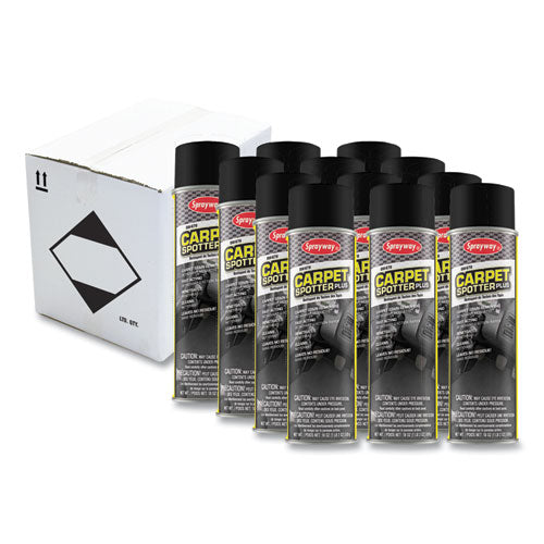 Image of Sprayway® Carpet Spotter Plus, Butyl Scent, 18 oz Aerosol Spray, Dozen