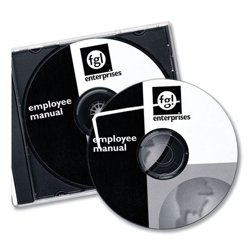 Image of Avery® Laser Cd Labels, Matte White, 100/pack