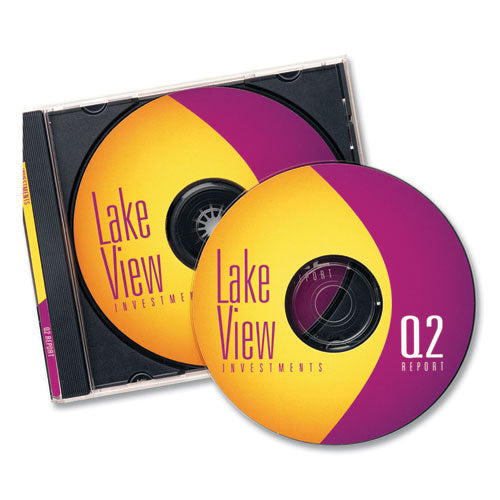 Image of Avery® Inkjet Cd Labels, Matte White, 100/pack