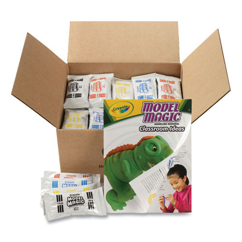 Image of Crayola® Model Magic Modeling Compound, 1 Oz Packs, 75 Packs, Assorted Colors, 6 Lbs 13 Oz