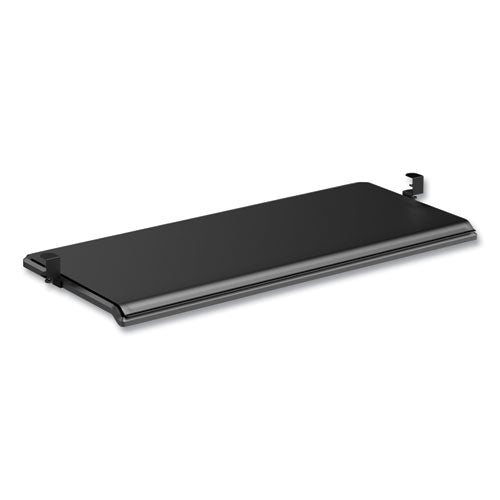 Image of Alera® Alera AdaptivErgo Clamp-On Keyboard Tray, 30.7" x 13", Black