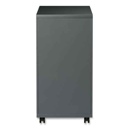 Image of Alera® File Pedestal With Full-Length Pull, Left Or Right, 3-Drawers: Box/box/file, Legal/letter, Charcoal, 14.96" X 19.29" X 27.75"