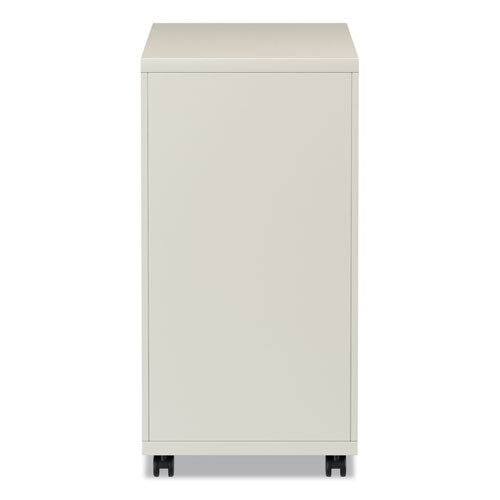 Image of Alera® File Pedestal With Full-Length Pull, Left Or Right, 3-Drawers: Box/box/file, Legal/letter, Putty, 14.96" X 19.29" X 27.75"