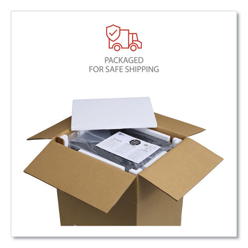 Image of Alera® File Pedestal With Full-Length Pull, Left Or Right, 2-Drawers: Box/file, Legal/letter, Putty, 14.96" X 19.29" X 21.65"