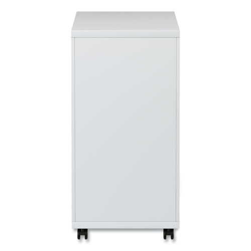 Image of Alera® File Pedestal With Full-Length Pull, Left Or Right, 2 Legal/letter-Size File Drawers, Light Gray, 14.96" X 19.29" X 27.75"