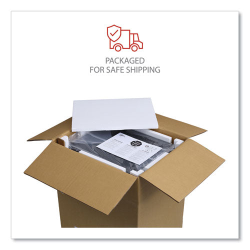 Image of Alera® File Pedestal With Full-Length Pull, Left Or Right, 2 Legal/letter-Size File Drawers, Putty, 14.96" X 19.29" X 27.75"