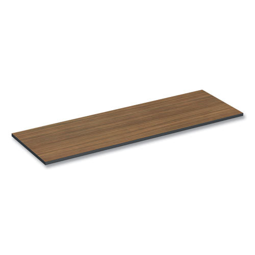 Image of Alera® Reversible Laminate Table Top, Rectangular, 71.5w X 23.63d, Espresso/walnut