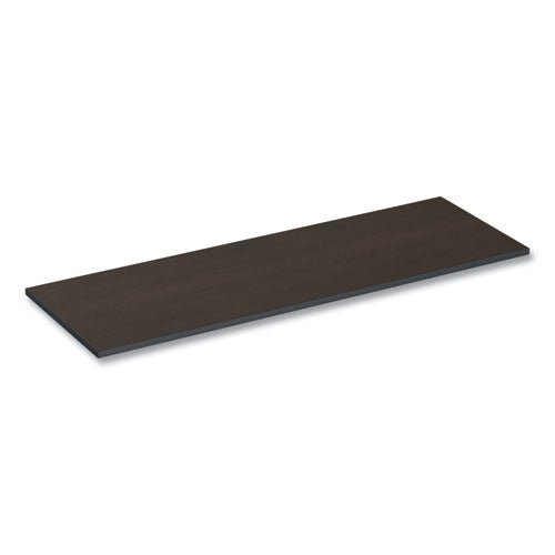 Image of Alera® Reversible Laminate Table Top, Rectangular, 71.5w X 23.63d, Espresso/walnut