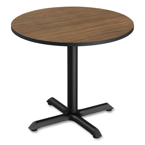 Image of Alera® Reversible Laminate Table Top, Round, 35.5" Diameter, Espresso/Walnut