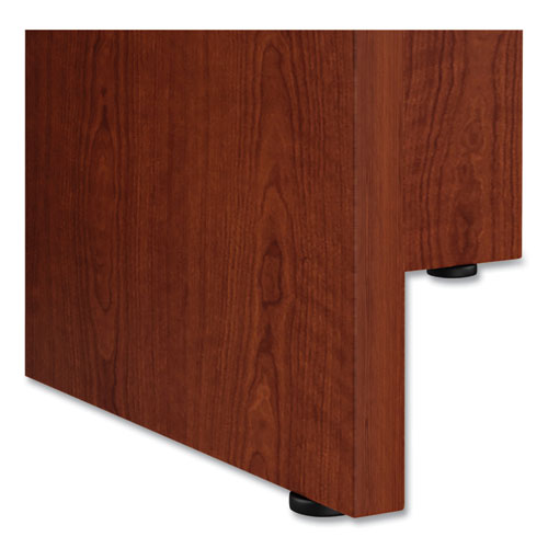 Image of Alera® Alera Valencia Round Conference Table with Legs, 42" Diameter x 29.5h, Medium Cherry