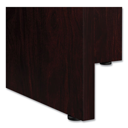 Image of Alera® Alera Valencia Round Conference Table with Legs, 42" Diameter x 29.5h, Mahogany