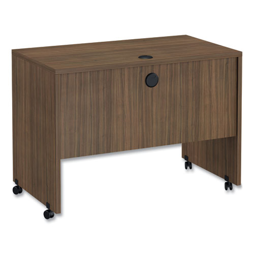 Image of Alera® Alera Valencia Series Mobile Workstation Desk, 41.38" X 23.63" X 30", Modern Walnut