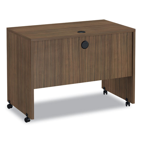 Image of Alera® Alera Valencia Series Mobile Workstation Desk, 41.38" X 23.63" X 30", Modern Walnut