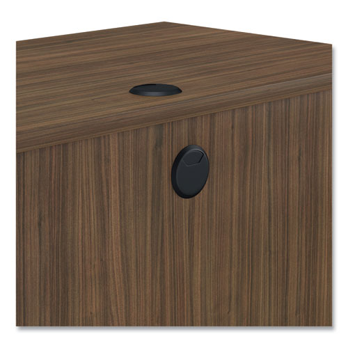 Image of Alera® Alera Valencia Series Mobile Workstation Desk, 41.38" X 23.63" X 30", Modern Walnut