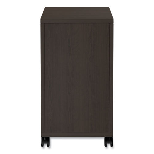 Image of Alera® Alera Valencia Series Mobile Pedestal, Left Or Right, 2 Legal/letter-Size File Drawers, Espresso, 15.38" X 20" X 26.63"