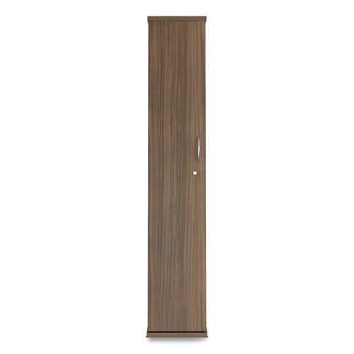 Image of Alera® Alera Valencia Series Wardrobe, 11.88w x 22.78d x 65h, Modern Walnut