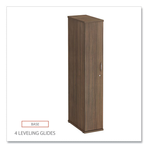 Image of Alera® Alera Valencia Series Wardrobe, 11.88w x 22.78d x 65h, Modern Walnut
