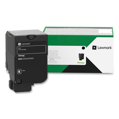 Image of Lexmark 74C0SKG Return Program Toner, 7,000 Page-Yield, Black