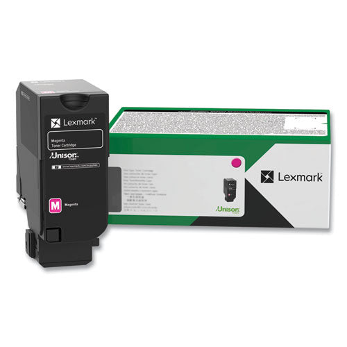 Image of Lexmark 74C0SMG Return Program Toner, 7,000 Page-Yield, Magenta