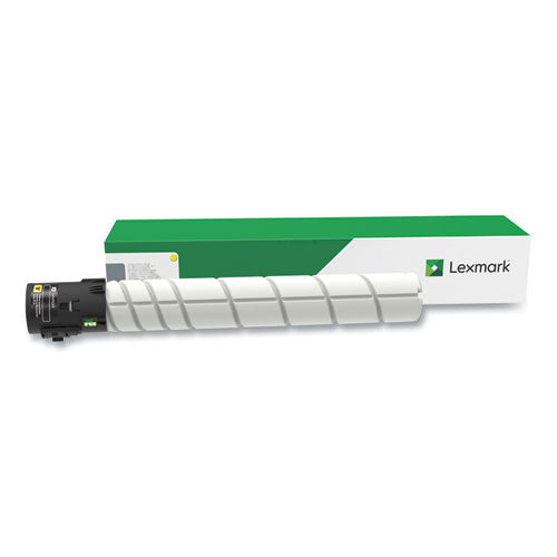 Image of Lexmark 76C00Y0 Toner, 11,500 Page-Yield, Yellow