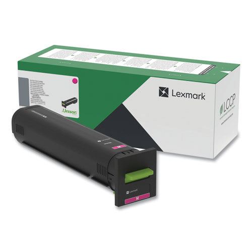 Image of Lexmark 72K00MG Toner, 8,000 Page-Yield, Magenta