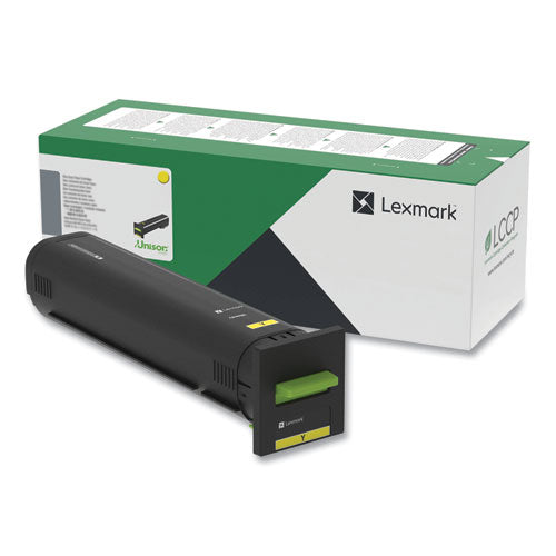 Image of Lexmark 72K00YG Toner 8,000 Page-Yield, Yellow