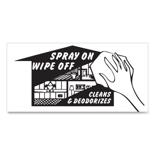 Image of Sprayway® Crazy Clean All Purpose Cleaner, Floral Scent, 19 oz Aerosol Spray, Dozen