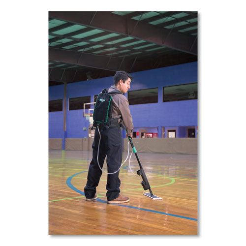 Image of Unger® Excella Floor Finishing Kit, 20" Head, 48" to 65" Black/Green Plastic Handle