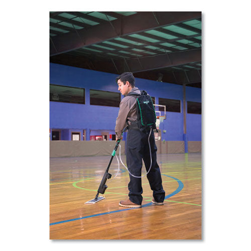 Image of Unger® Excella Floor Finishing Kit, 20" Head, 48" to 65" Black/Green Plastic Handle