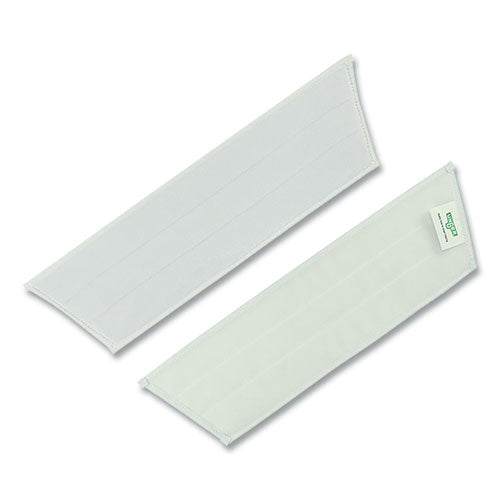 Image of Unger® Excella Finishing Pad, Microfiber, 20", White, 5/Pack