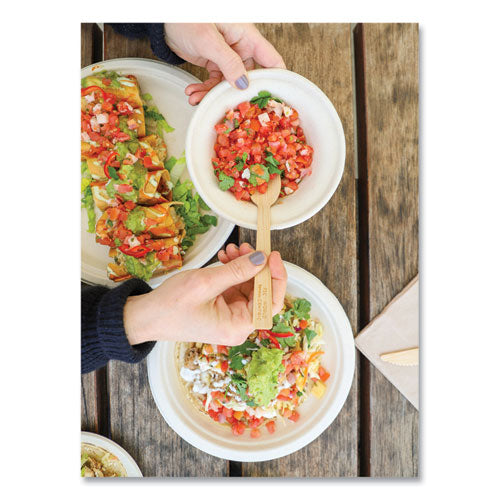 Image of World Centric® Bamboo Cutlery, Spoon, Paper, Natural, 2,000/Carton