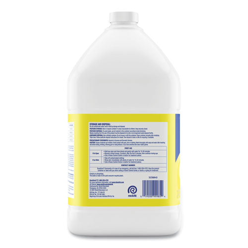 Image of Professional LYSOL® Brand Disinfectant Deodorizing Cleaner Concentrate, Lemon Scent, 128 oz Bottle