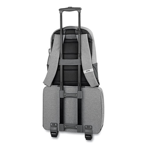 Image of Solo Re:Start Underseat Rolling Case, 15.6", 16 x 6 x 14, Light Gray